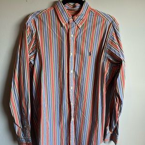 RAULPH LAUREN Medium Classic Fit Long Sleeve Button Down